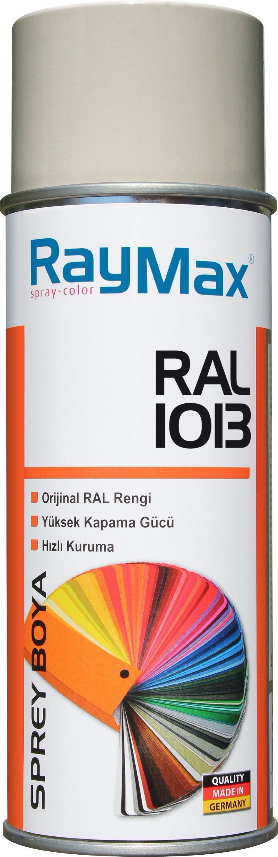 Raymax RAL 1013 İnci Beyaz Akrilik Sprey Boya 400ml